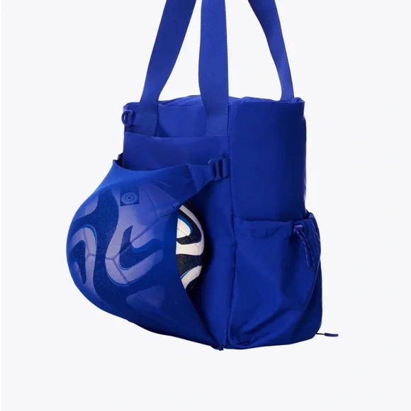 BEIS Cobalt Blue Tote Bag - sport with optional hidden net feature - Picture 2 of 10